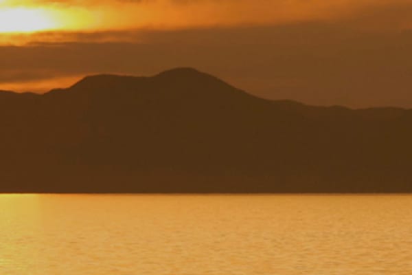 Sunset over Lake Victoria