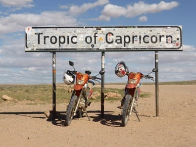 Crossing the Tropic of Capricorn