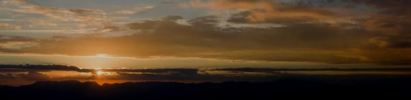Sunset from the last stage of the day